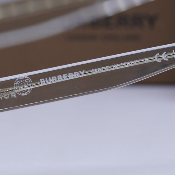 Burberry BE2375 3024 Cat Eye Eyeglasses 53mm – Transparent - Picture 8 of 11